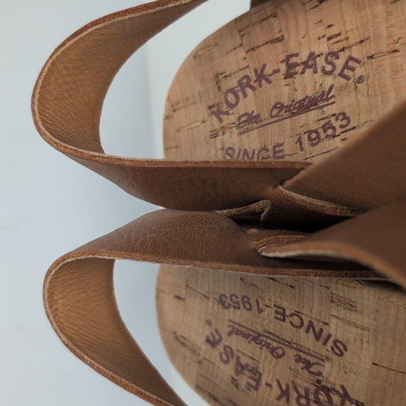 Kork-ease The Original Ava Classic Leather Wedge Sandals woman's size 9 - Picture 10 of 16